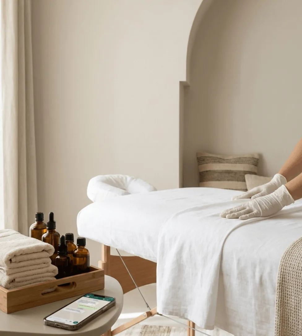 Ambiance spa massage à domicile Essaouira